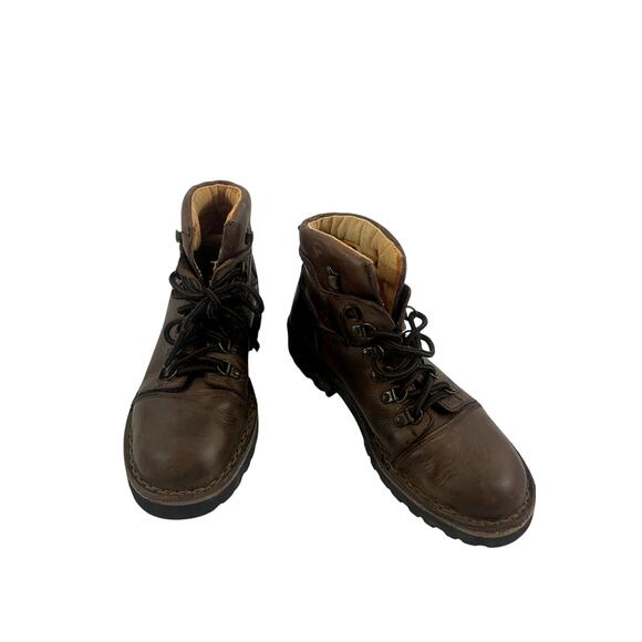 Timberland Men\'s Ankle Boots Size 7.5 Brown Leather Shoe -Lace main image 5
